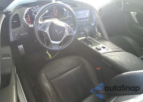 2015 Chevrolet Corvette Stingray Z51 2Lt из США, поврежденный, VIN 1G1YK2D79F5102840